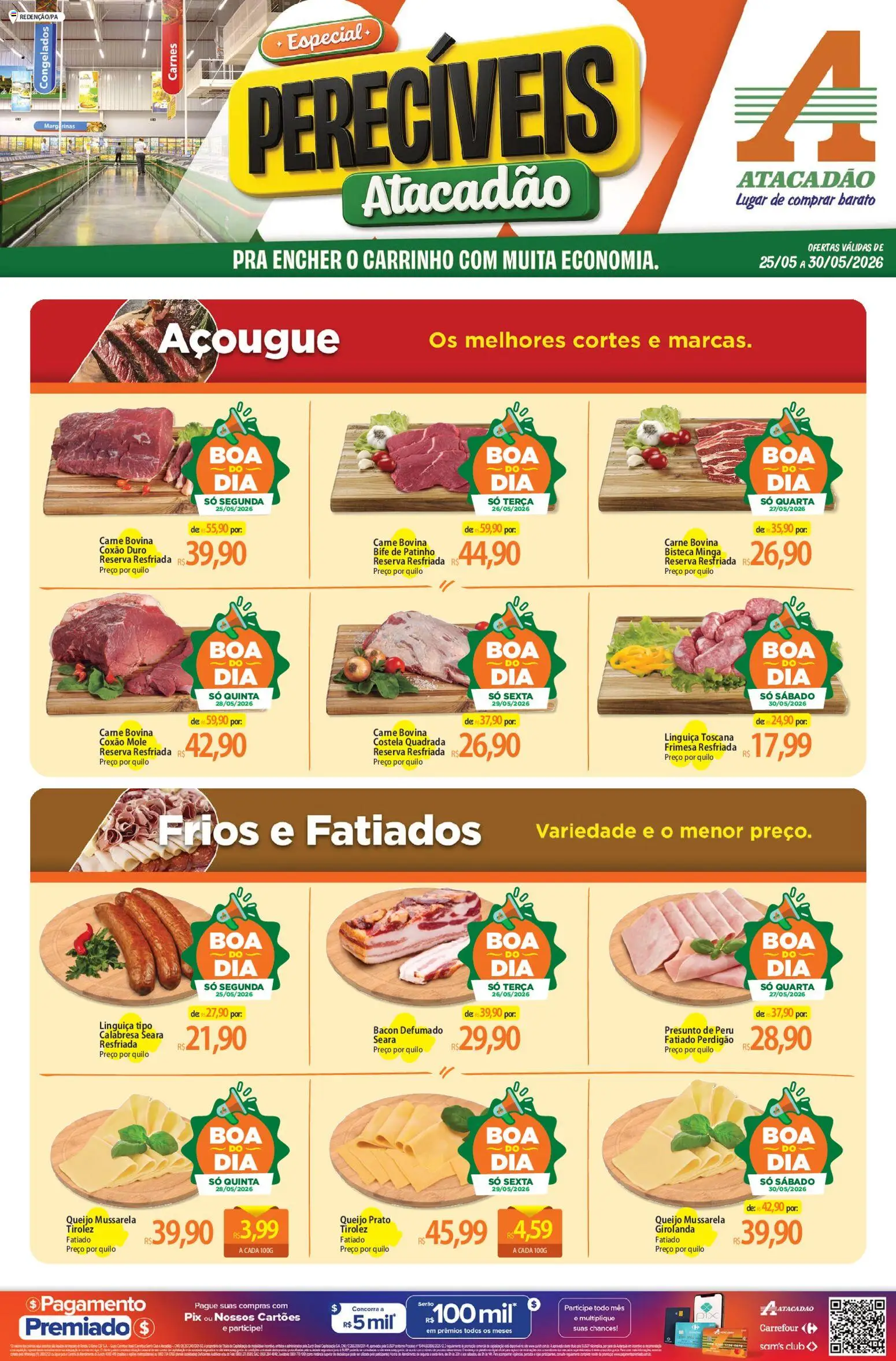 Pré-Visualização do folheto "Atacadão - Ofertas da semana" da loja Atacadão válido a partir de 25/05/2026