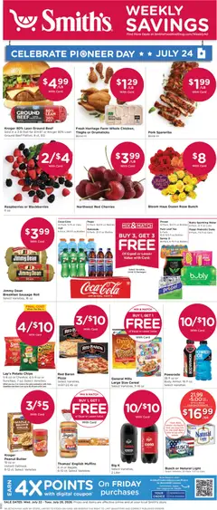 Ad Preview of Smith's Smith's Weekly Ad from 07/22/2026