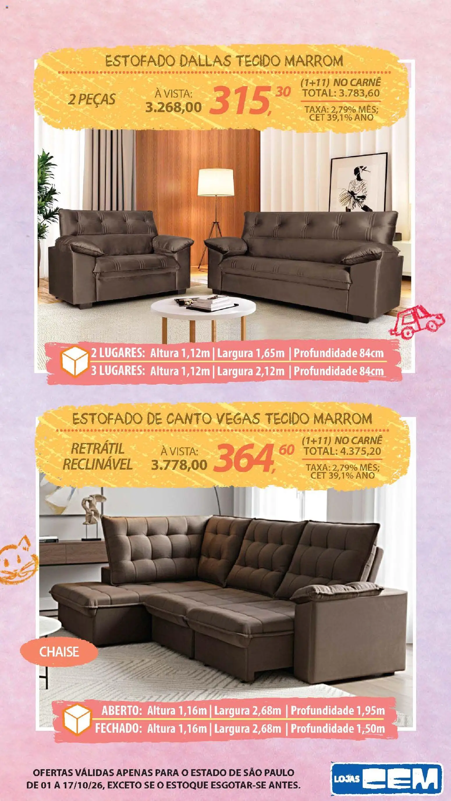 Ofertas Lojas Cem até 17/10/2026. - Página 114