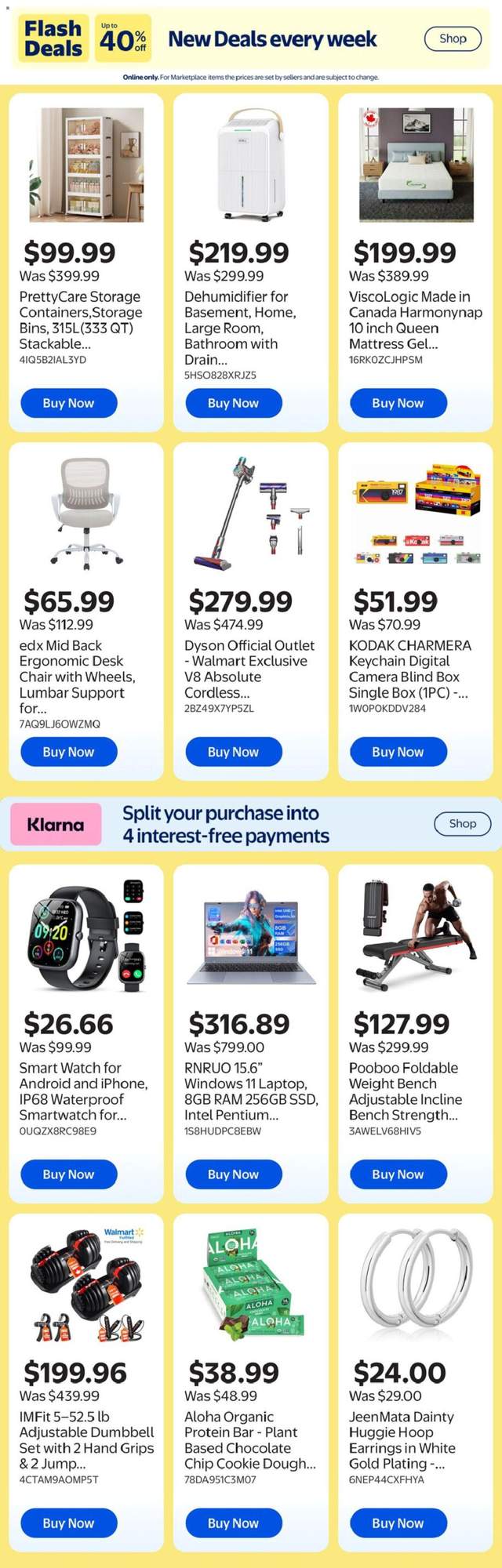 New Walmart flyer from Aug 20