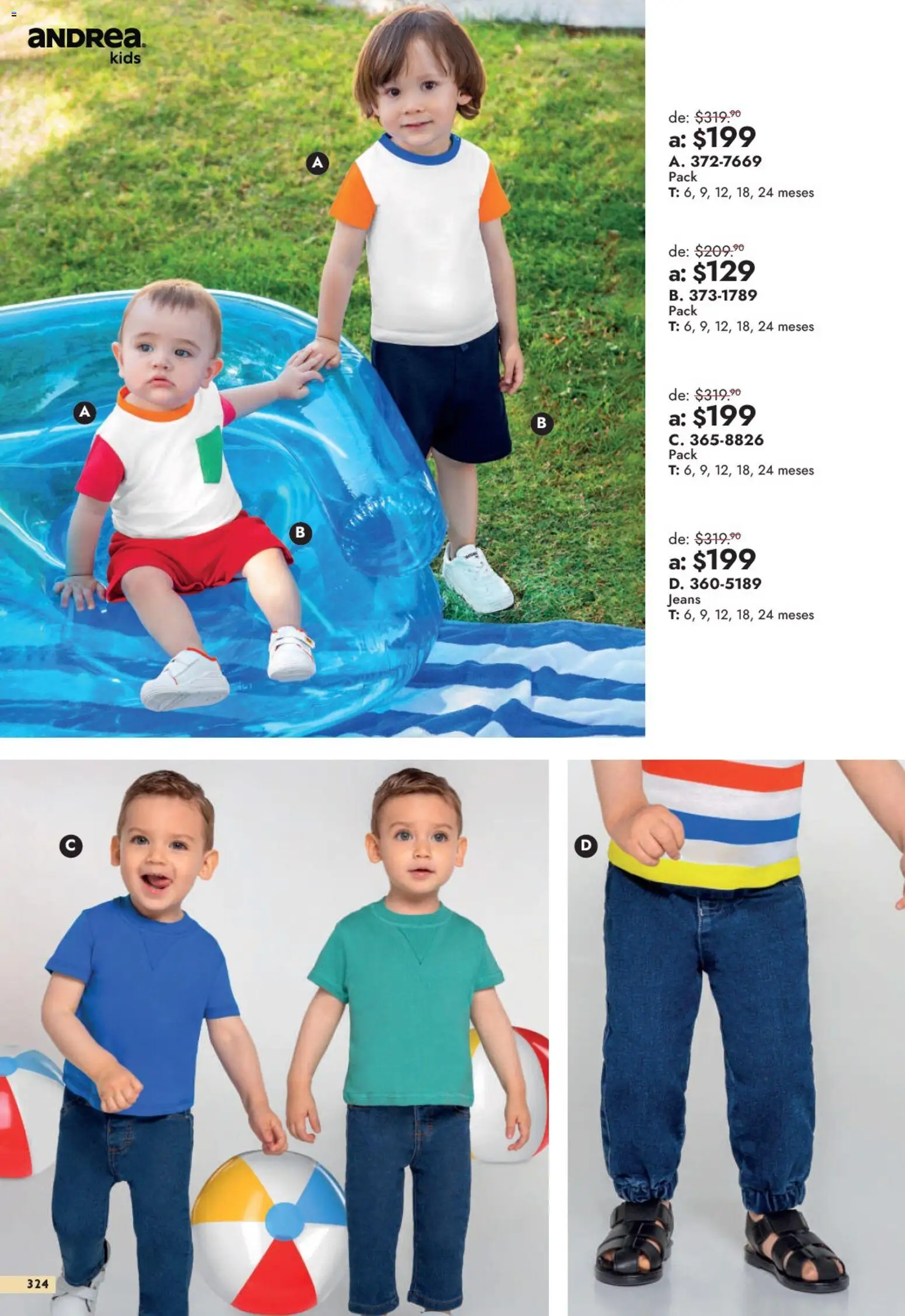 Vista previa las ofertas de la tienda Andrea - Andrea catálogo Outlet desde el 13/09/2026 