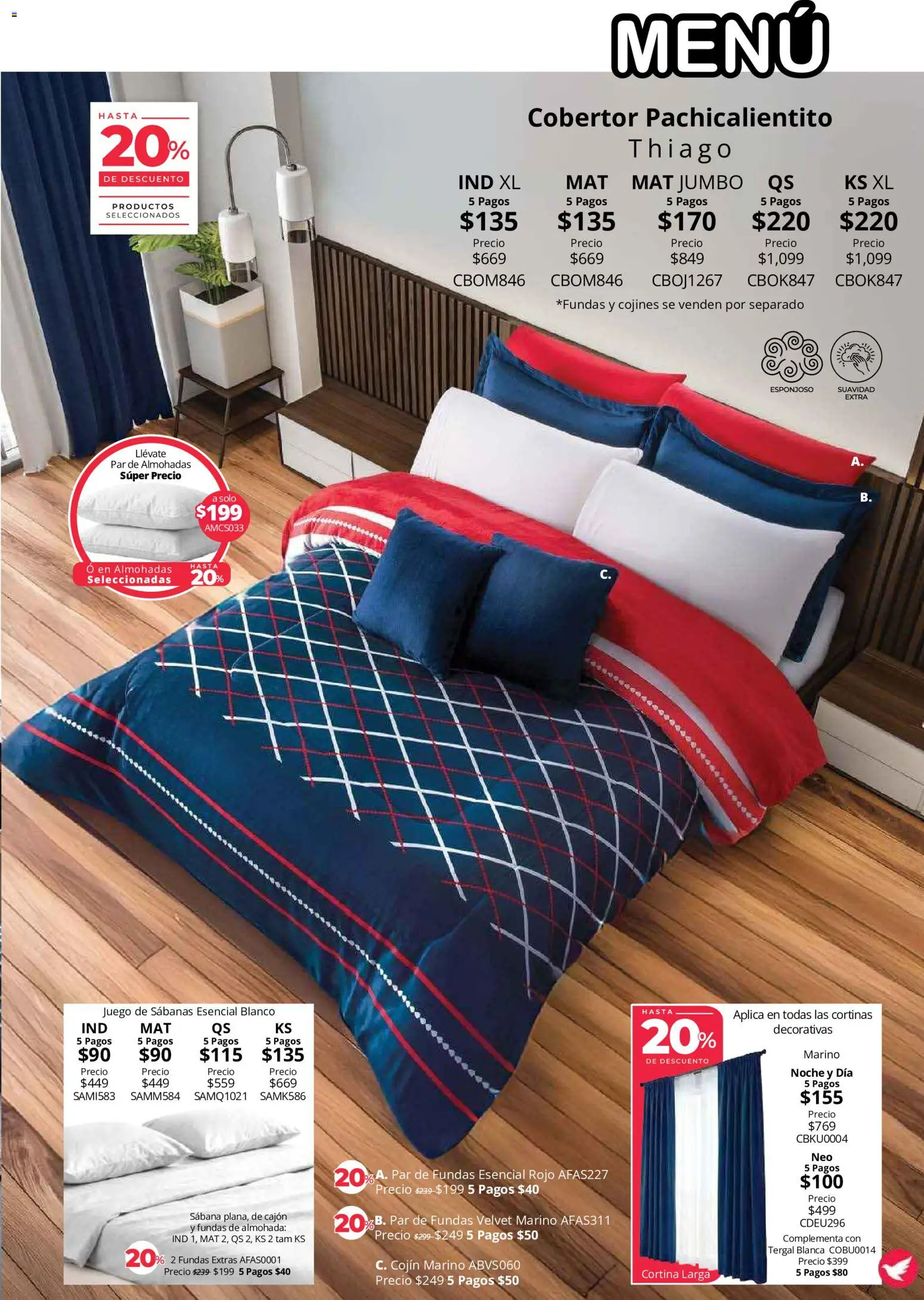 Vista previa las ofertas de la tienda Colchas Concord - Colchas Concord catálogo Colección Cobertor desde el 01/08/2026 