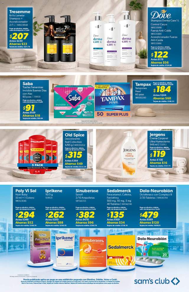 Nuevo catálogo de Sam's Club a partir del 15/07