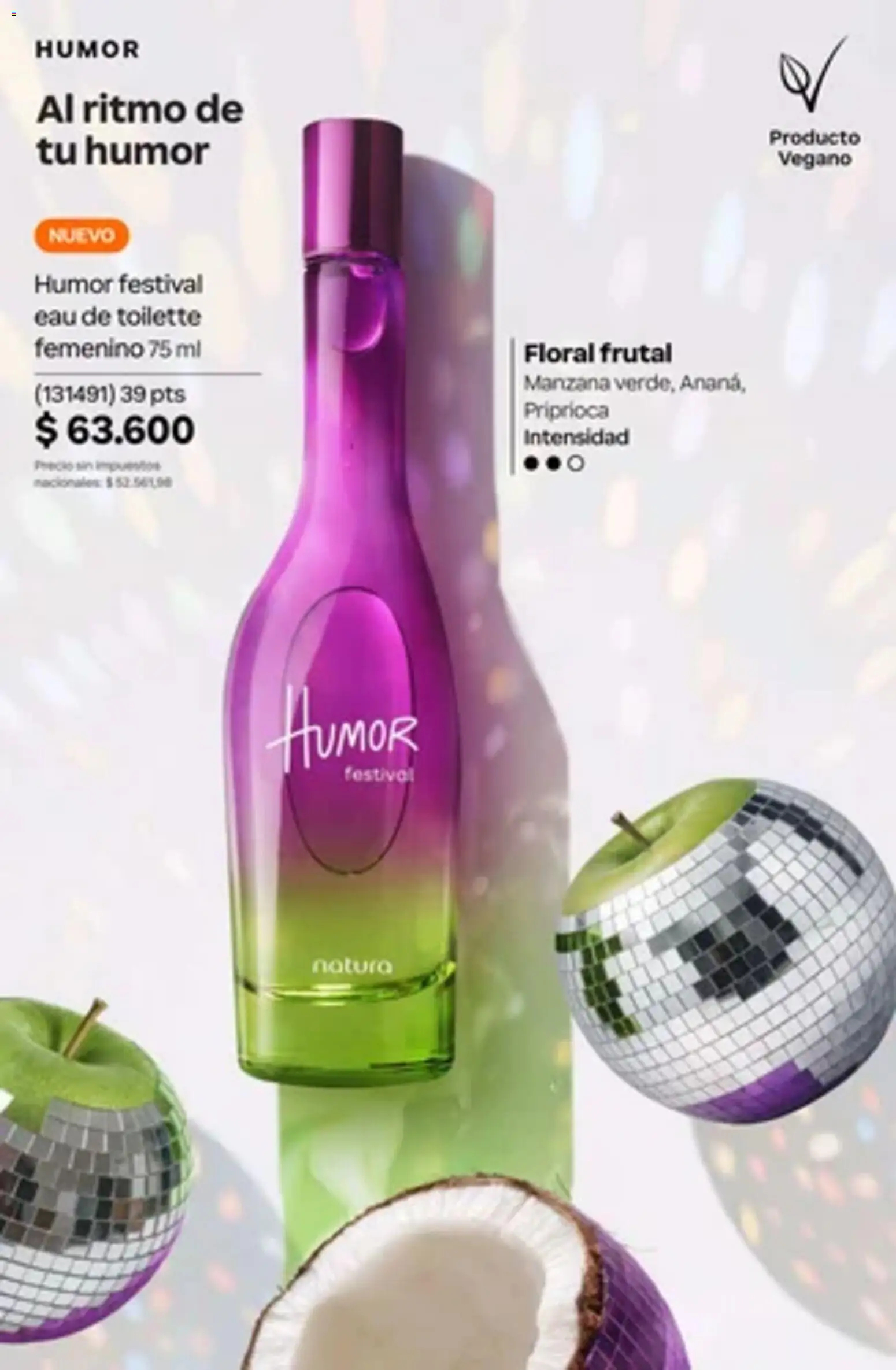 Vista previa del folleto de la tienda Natura válido desde el 01/10/2026 - Manzana, Eau de toilette