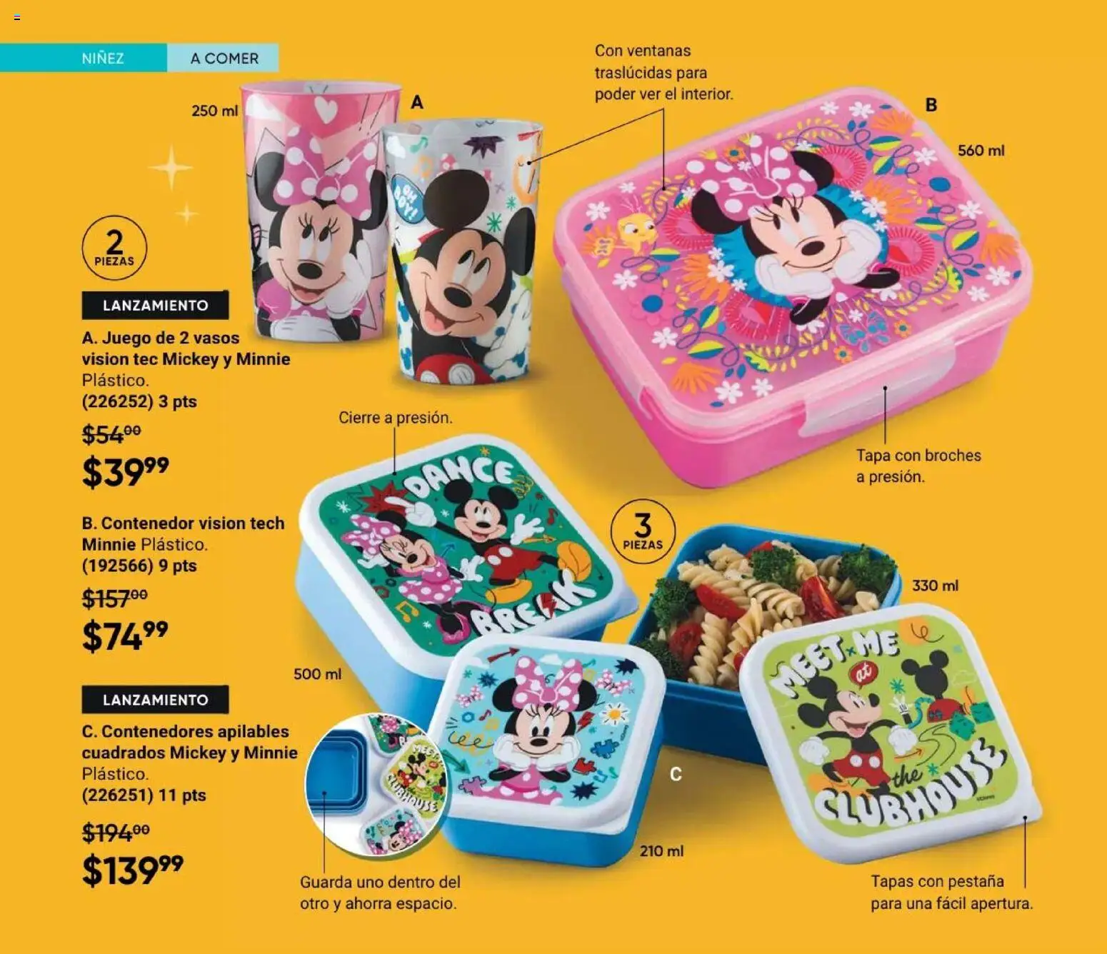 Vista previa las ofertas de la tienda AVON - Casa & Estilo 4 2026 desde el 20/02/2026 - Juego, Contenedor, Vasos