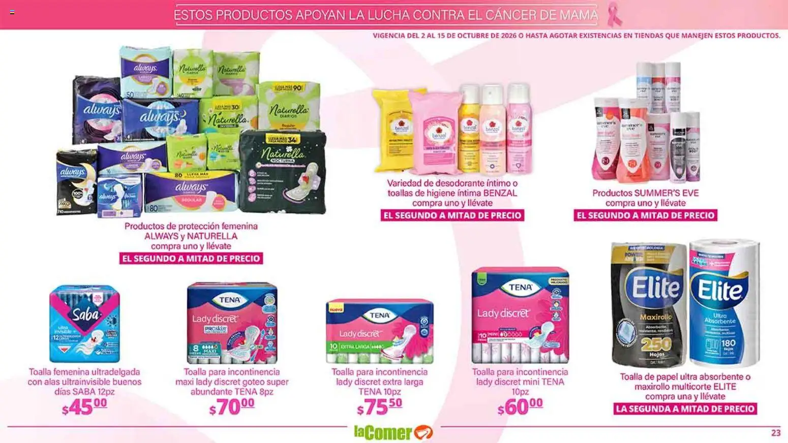 Vista previa las ofertas de la tienda La Comer - La Comer folleto es la tienda rosa desde el 02/10/2026 