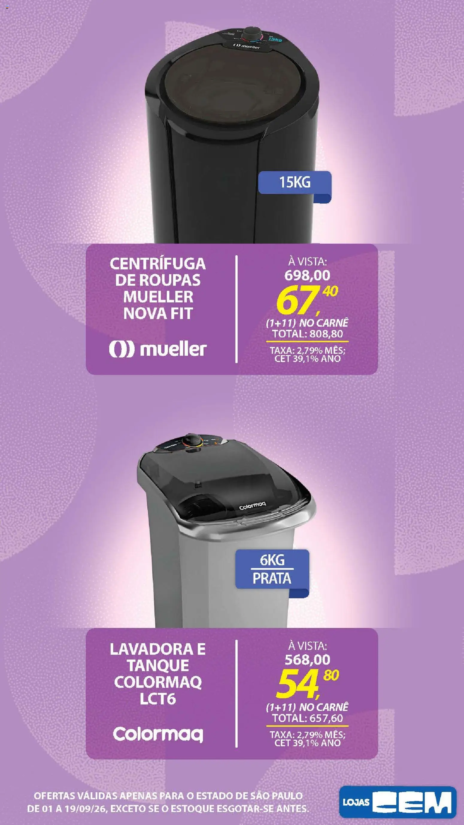 Ofertas Lojas Cem até 19/09/2026. - Página 36