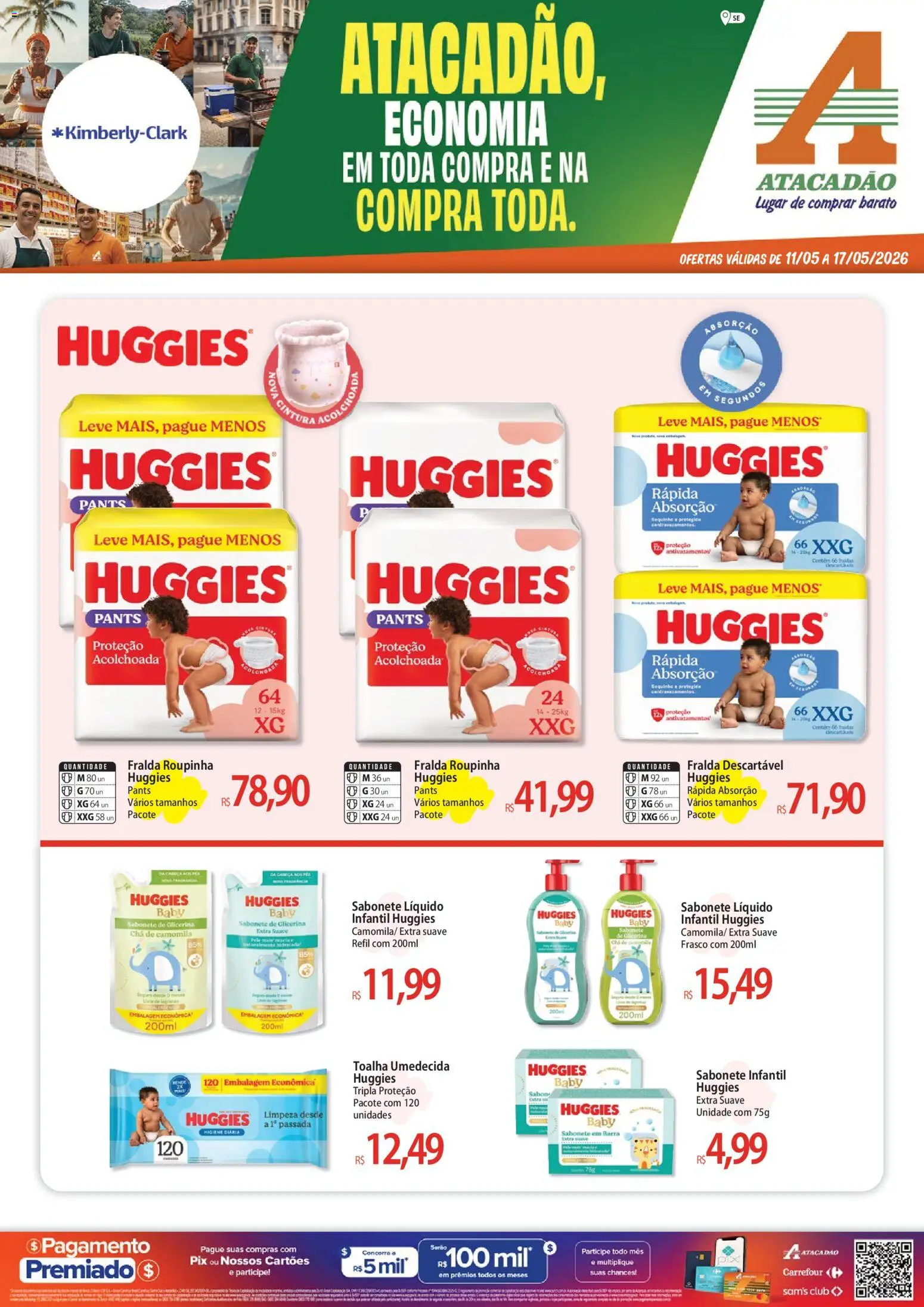 Pré-Visualização do folheto "Atacadão ofertas - SE" da loja Atacadão válido a partir de 11/05/2026