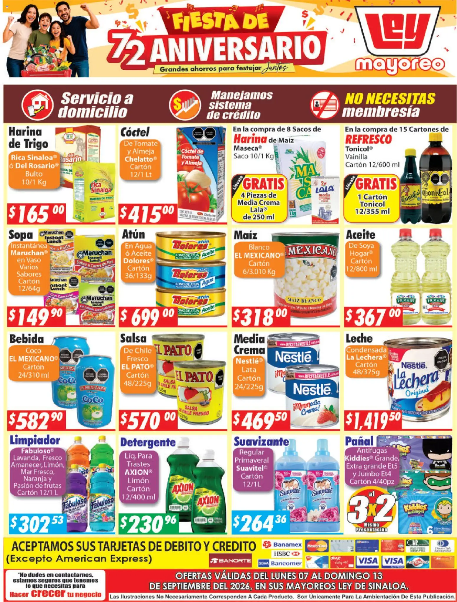 Vista previa las ofertas de la tienda Casa Ley - Casa Ley folleto Sinaloa desde el 07/09/2026 