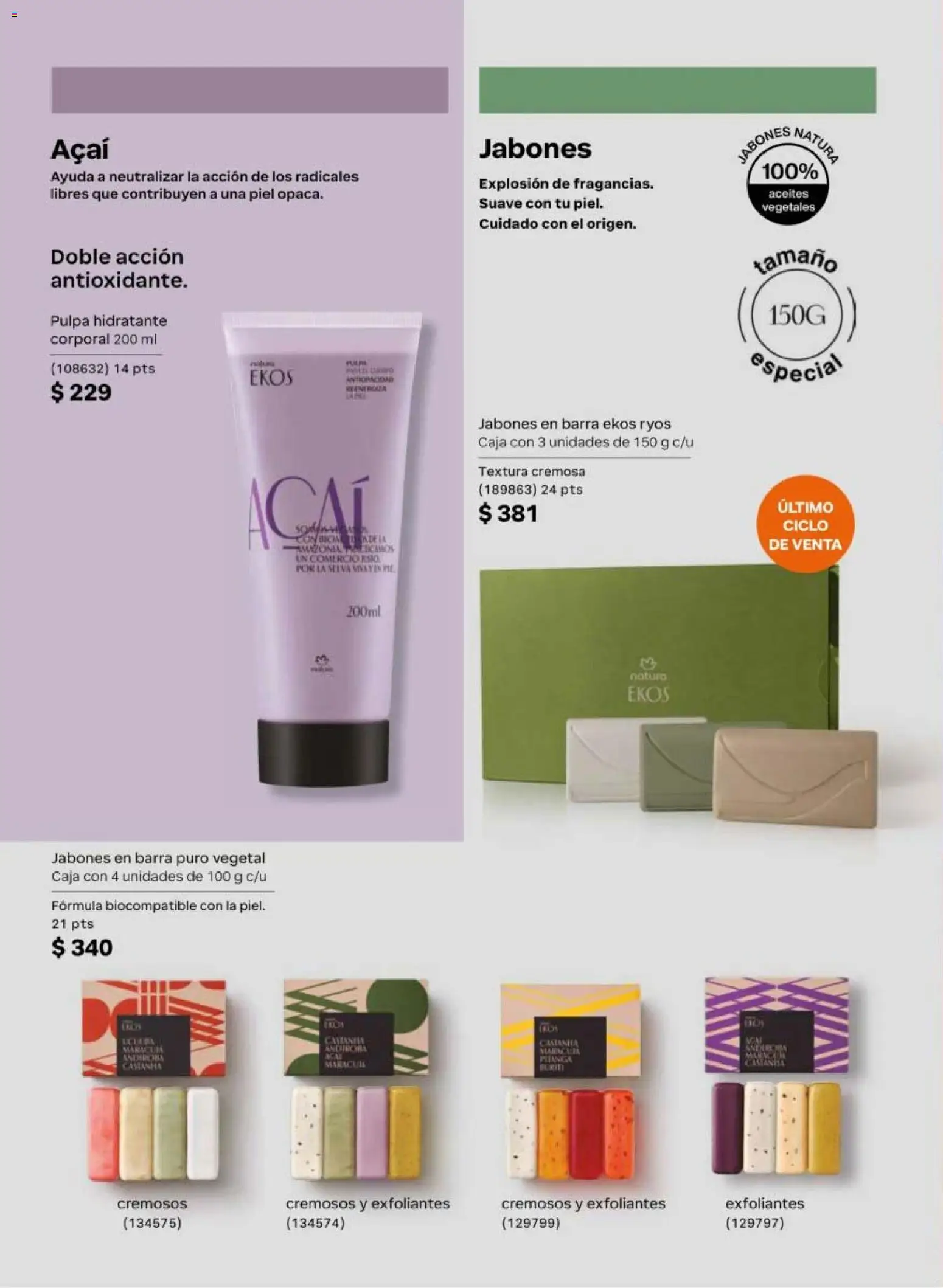 Vista previa las ofertas de la tienda Natura - Natura campaña 6 2026 desde el 02/04/2026 - Caja, Barra
