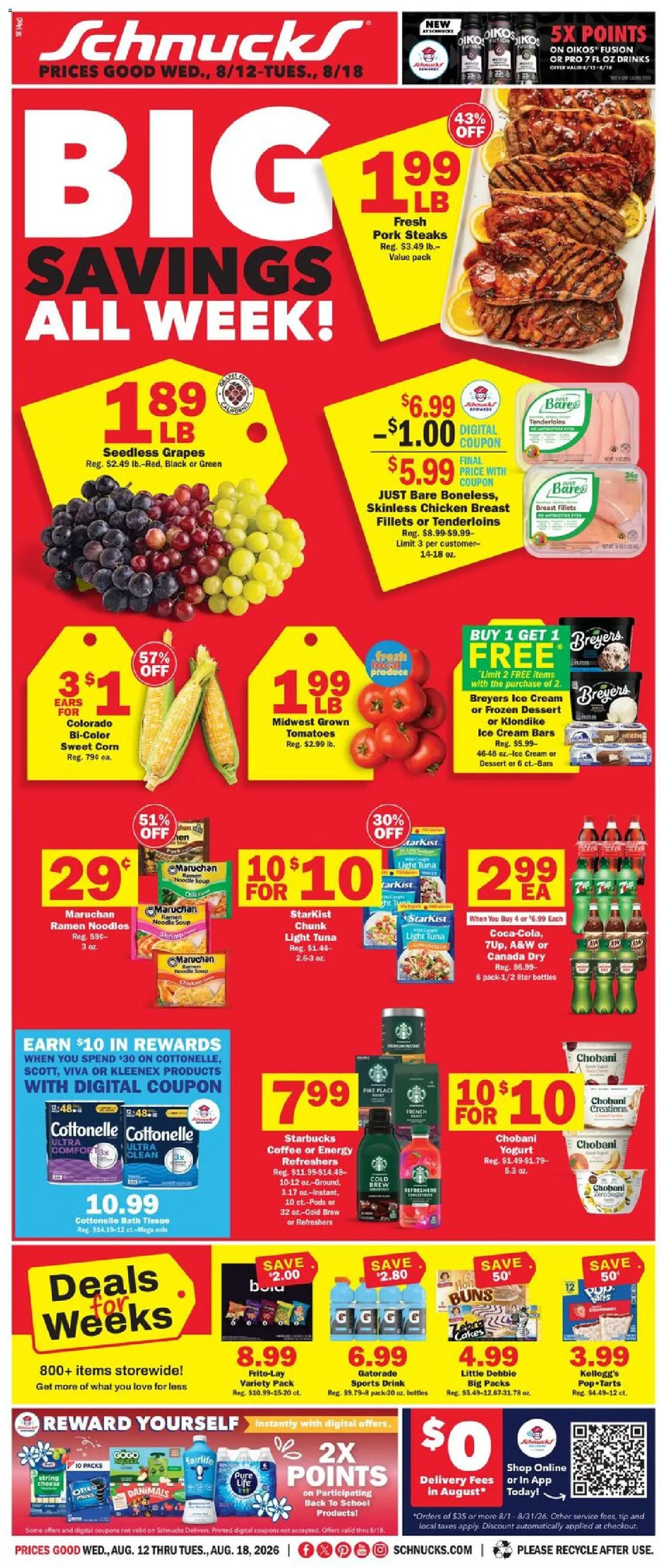 Ad Preview of Schnucks Schnucks Weekly Ad from 08/12/2026