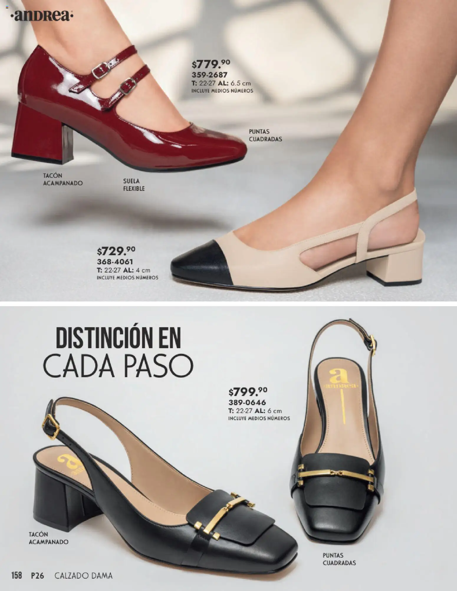 Vista previa las ofertas de la tienda Andrea - Catálogo Calzado Dama desde el 25/01/2026 