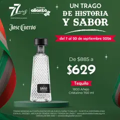 Vista previa las ofertas de la tienda Bodegas Alianza - Bodegas Alianza Aprovecha las promociones de temporada desde el 07/09/2026 