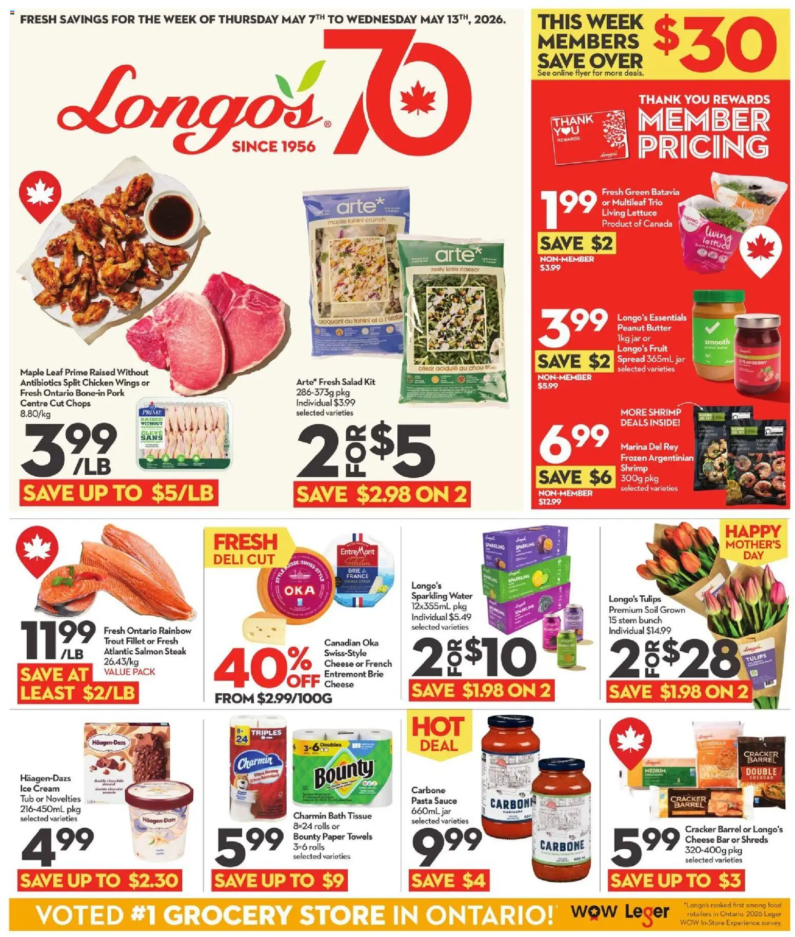 Preview of leaflet Longo's weekly flyer / circulaire from shop Longo's is valid from May 07, 2026