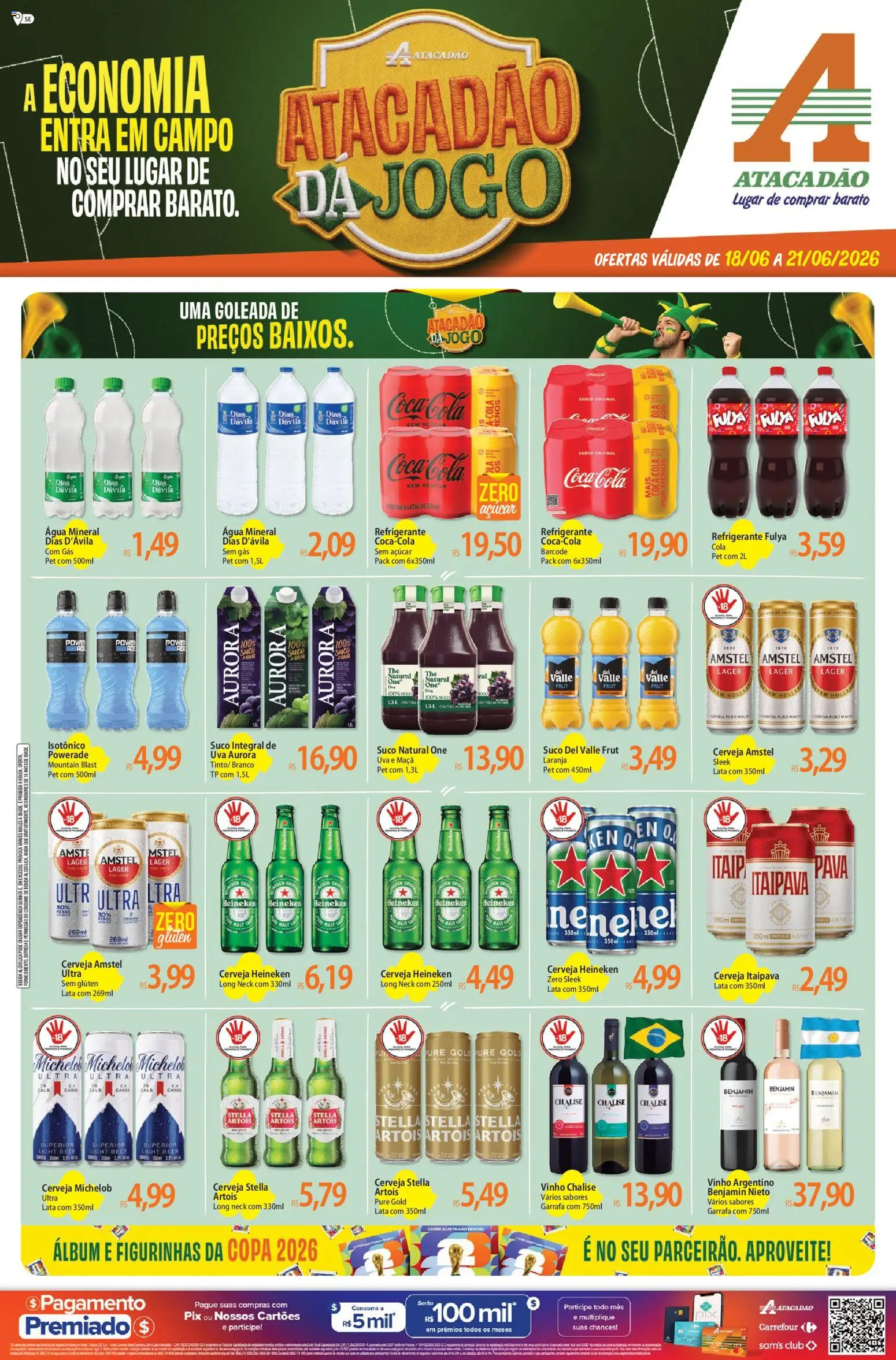 Pré-Visualização do folheto "Atacadão ofertas - SE" da loja Atacadão válido a partir de 18/06/2026