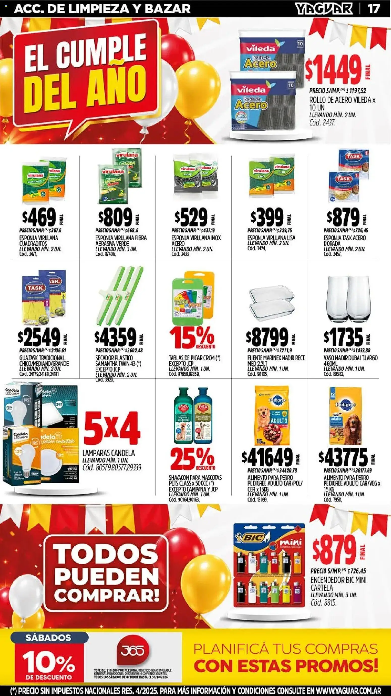 Vista previa del folleto de la tienda Yaguar válido desde el 19/10/2026 