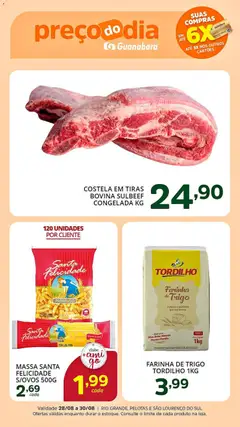Pré-Visualização do folheto "Supermercado Guanabara - Ofertas da semana" da loja Supermercado Guanabara válido a partir de 28/08/2026
