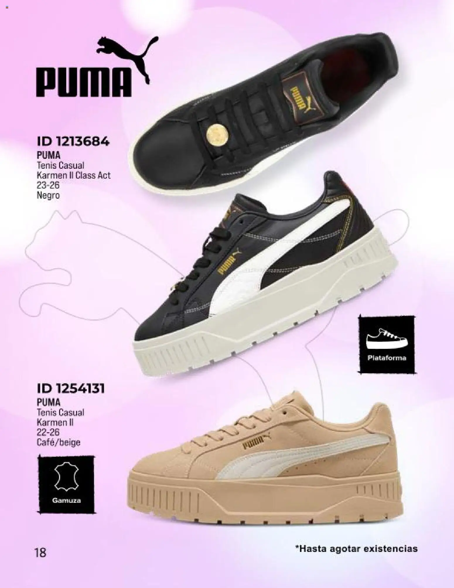 Vista previa las ofertas de la tienda Price Shoes - Catálogo Mini otoño / invierno desde el 27/11/2025 - Tenis, Gamuza