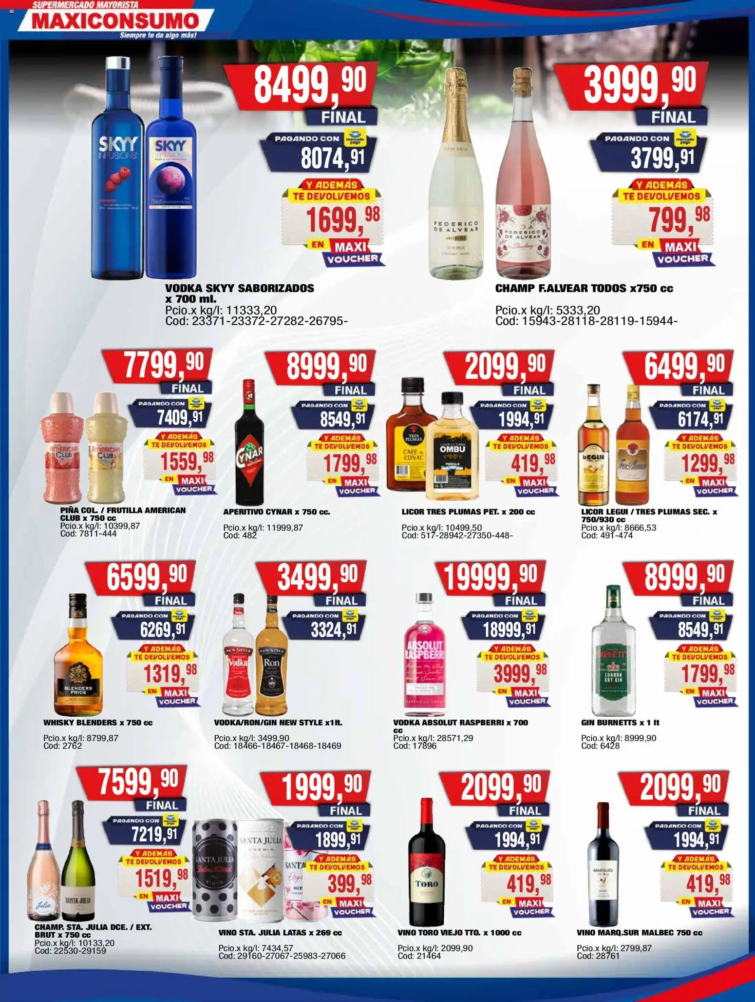 Vista previa del folleto de la tienda Maxiconsumo válido desde el 12/10/2026 