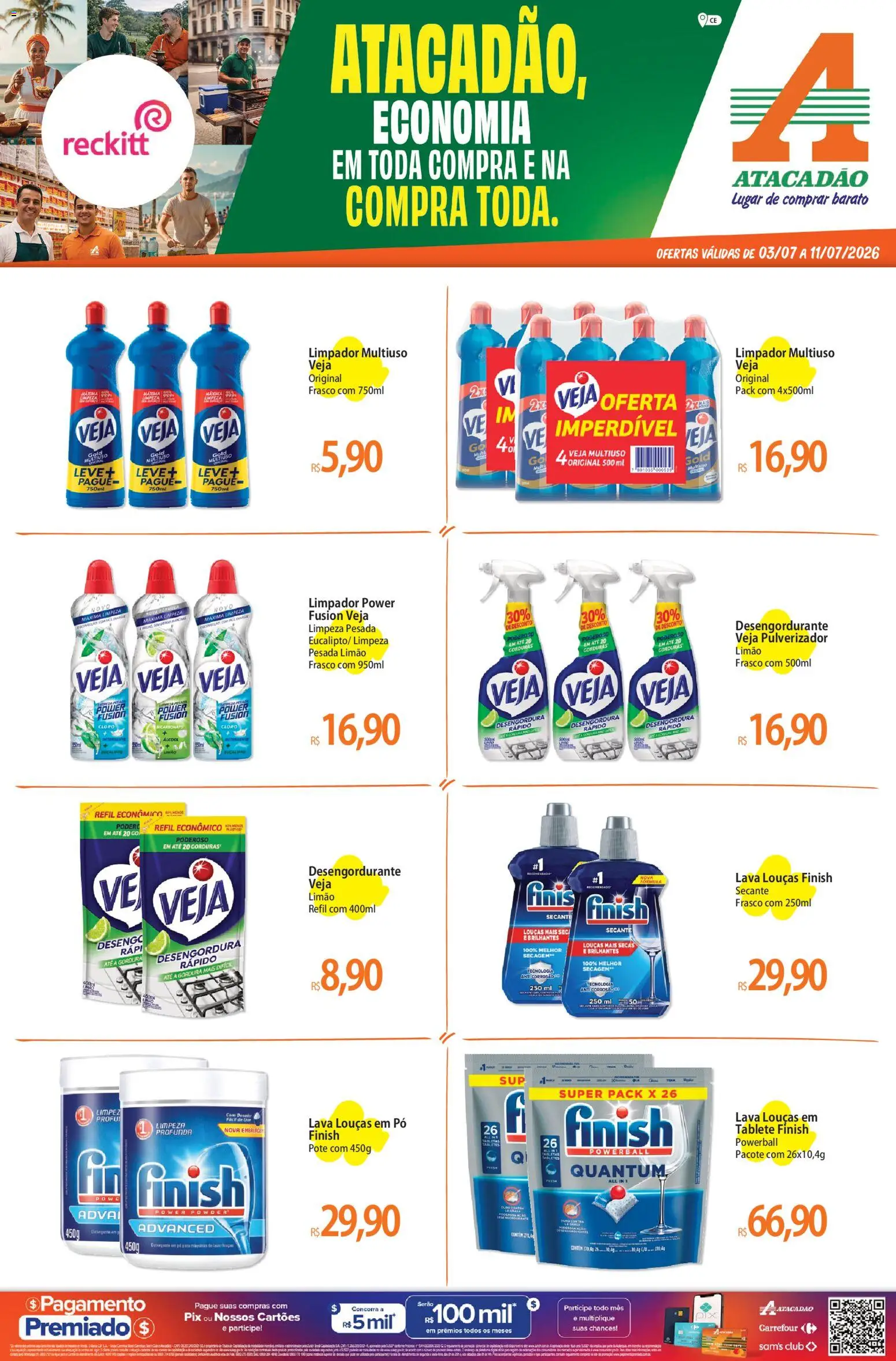 Pré-Visualização do folheto "Atacadão ofertas - CE" da loja Atacadão válido a partir de 03/07/2026