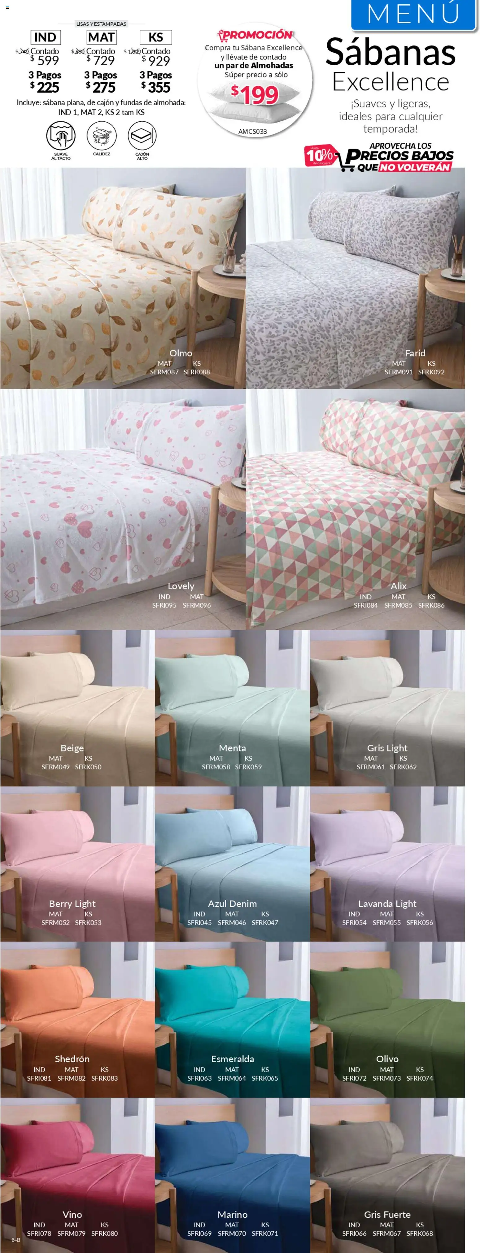 Vista previa las ofertas de la tienda Colchas Concord - Colchas Concord catálogo desde el 01/05/2026 