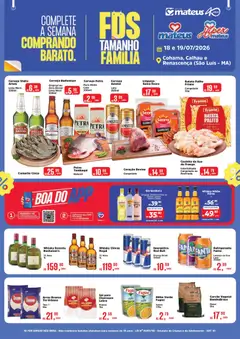 Pré-Visualização do folheto "Mateus ofertas Fds tamanho Família" da loja Mateus válido a partir de 18/07/2026
