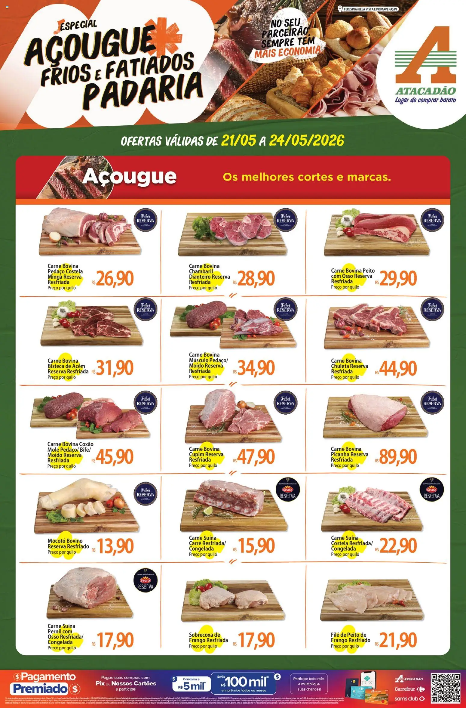Pré-Visualização do folheto "Atacadão ofertas - RJ" da loja Atacadão válido a partir de 21/05/2026