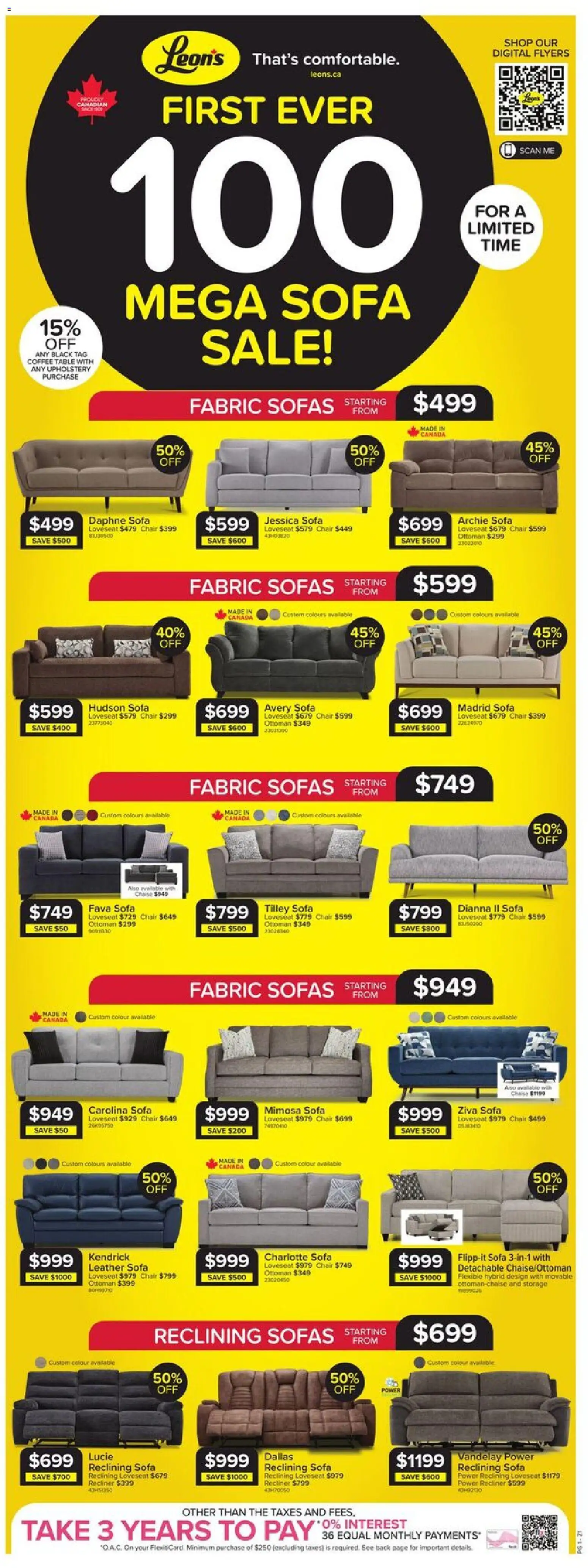 Preview of leaflet Leon's weekly flyer / circulaire from shop Leon's is valid from Jun 11, 2026