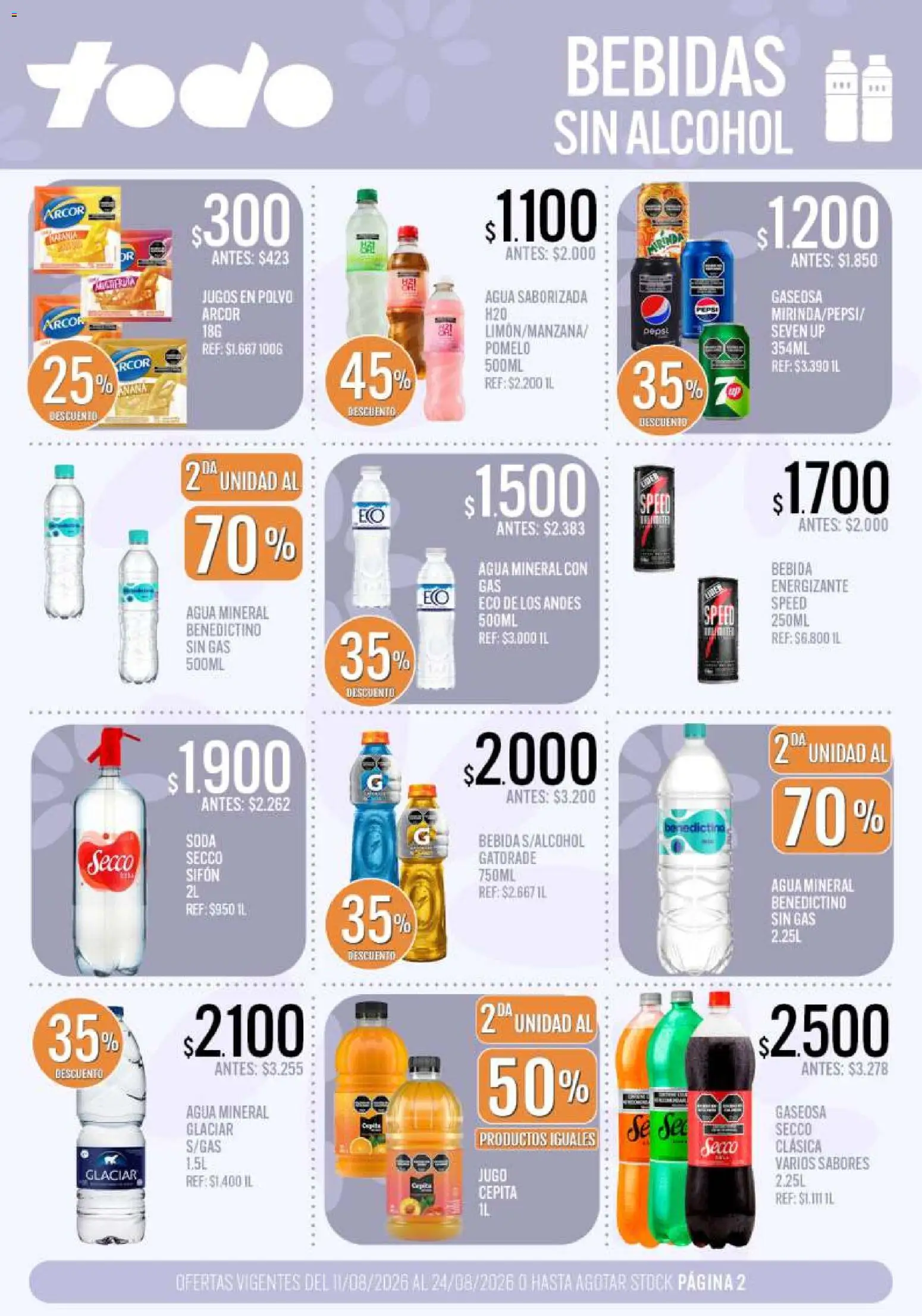 Vista previa del folleto de la tienda Supermercados TODO válido desde el 11/08/2026 