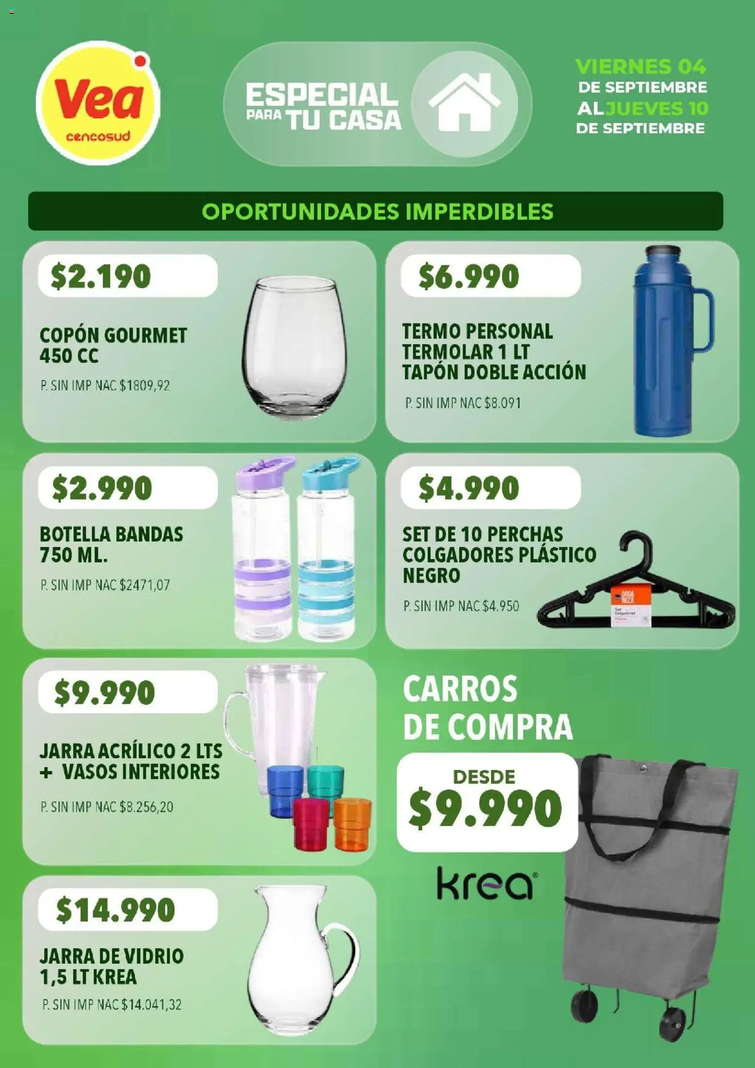 Vista previa del folleto de la tienda Vea válido desde el 04/09/2026 
