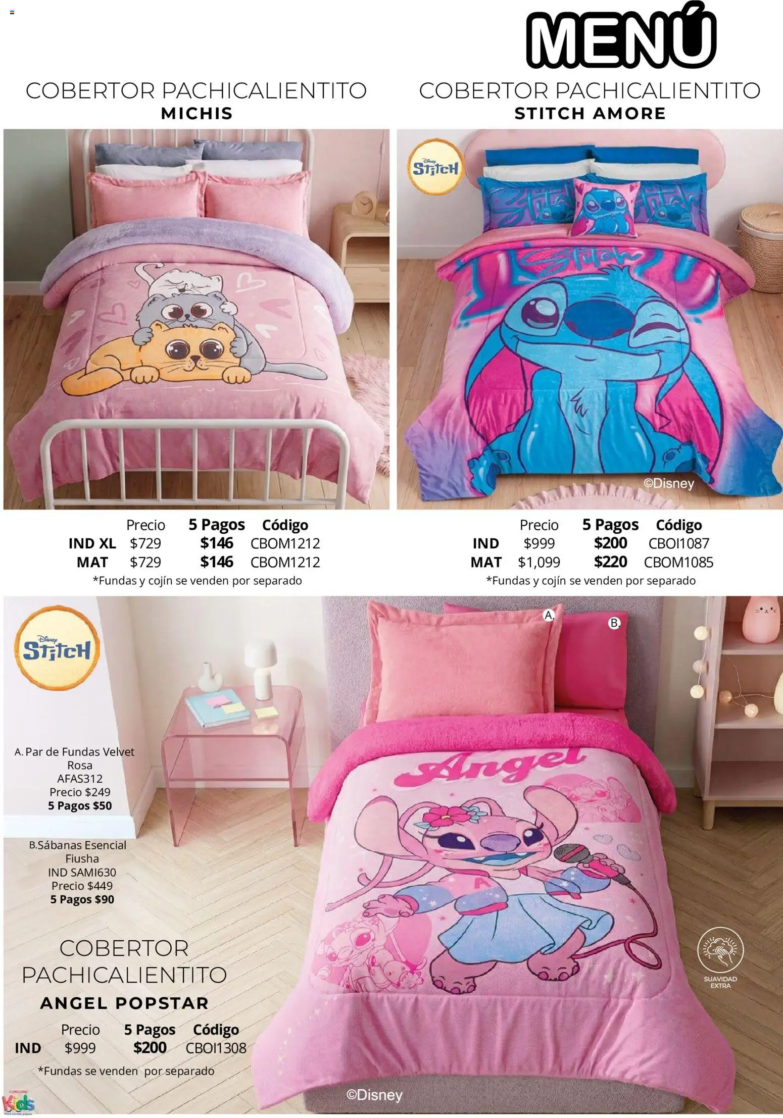 Vista previa las ofertas de la tienda Colchas Concord - Colchas Concord catálogo Colección Infantil Para los más peques desde el 15/10/2026 