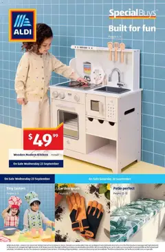 Preview of catalogue ALDI Special Buys VIC from shop Aldi valid 23/09/2026