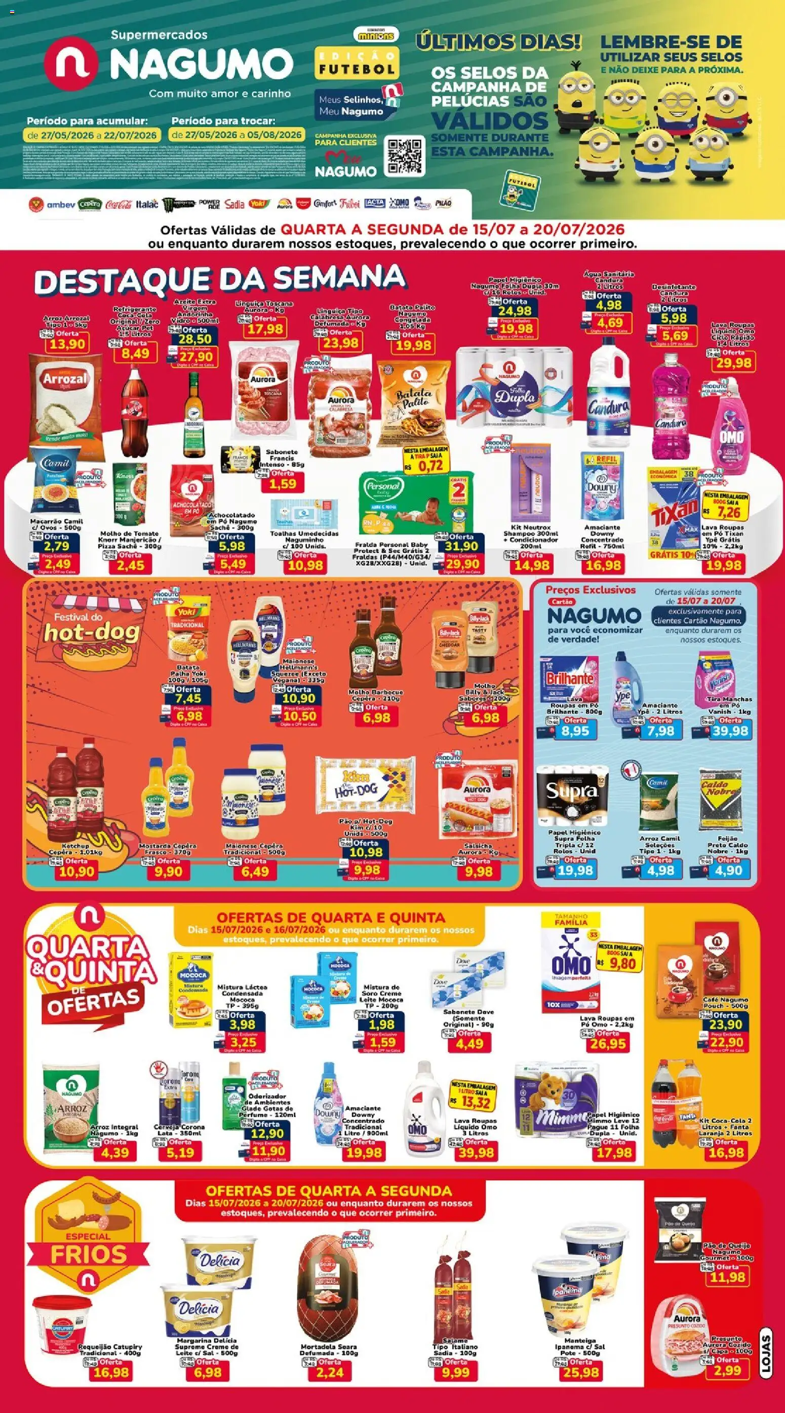Pré-Visualização do folheto "Nagumo - Ofertas da semana" da loja Nagumo válido a partir de 15/07/2026