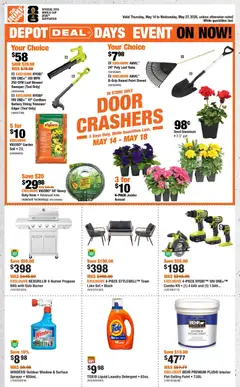 Preview of leaflet Home Depot weekly flyer / circulaire from shop Home Depot is valid from May 14, 2026