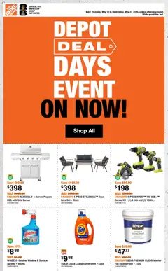 Preview of leaflet Home Depot weekly flyer / circulaire from shop Home Depot is valid from May 14, 2026