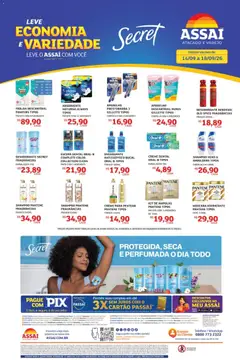Pré-Visualização do folheto "Assaí Atacadista ofertas - MG" da loja Assaí Atacadista válido a partir de 14/09/2026