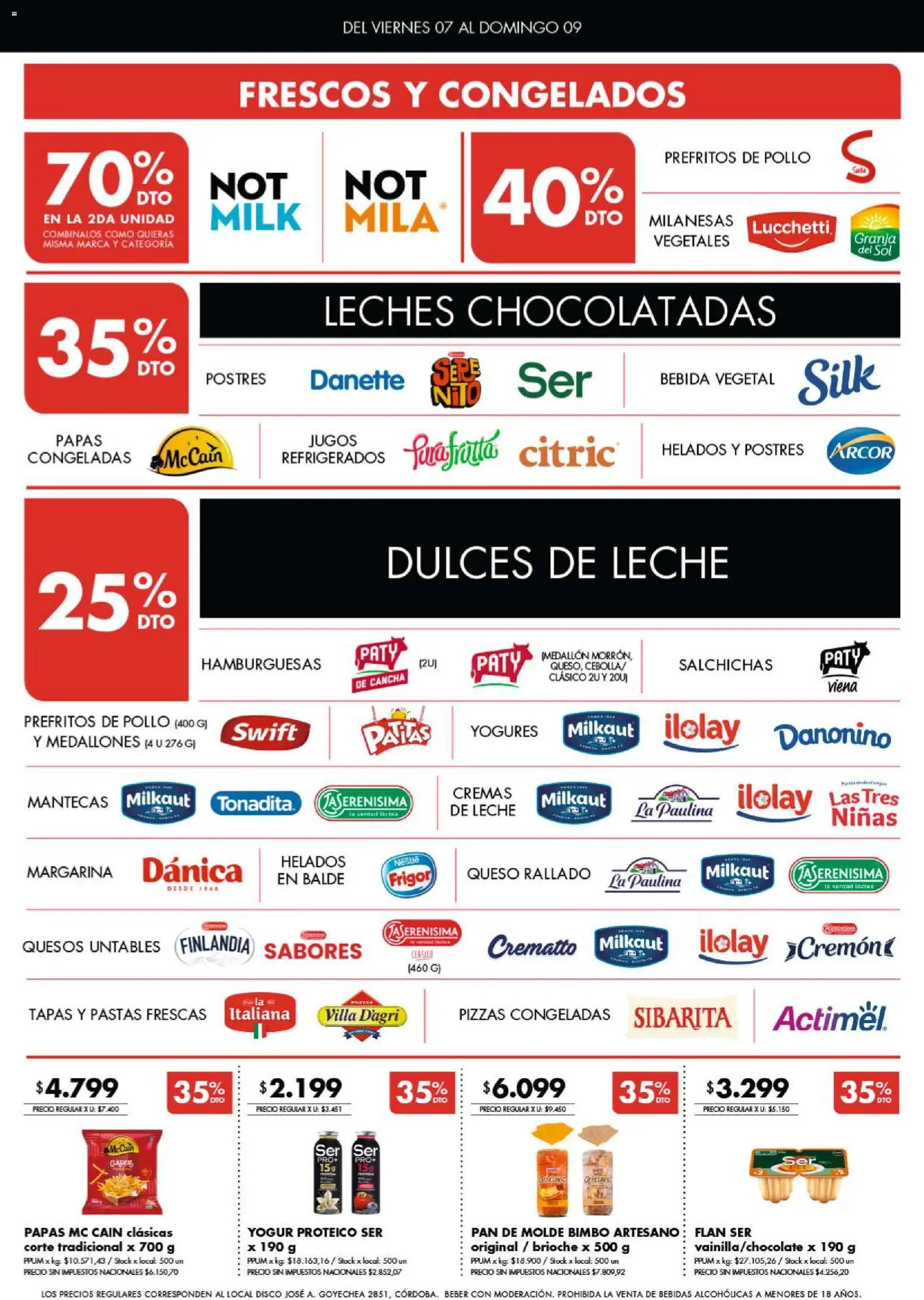 Vista previa del folleto de la tienda Disco válido desde el 07/08/2026 