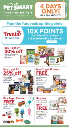 Preview of leaflet Petsmart - Weekend Flyer from shop Petsmart is valid from Jul 30, 2026