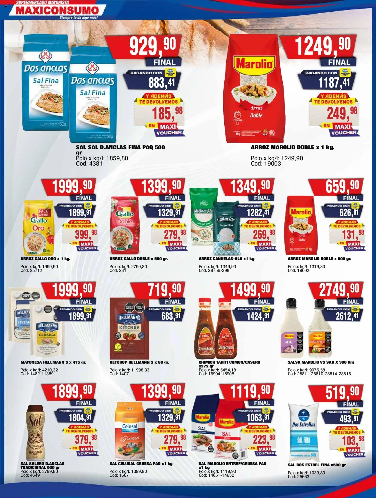 Vista previa del folleto de la tienda Maxiconsumo válido desde el 19/10/2026 