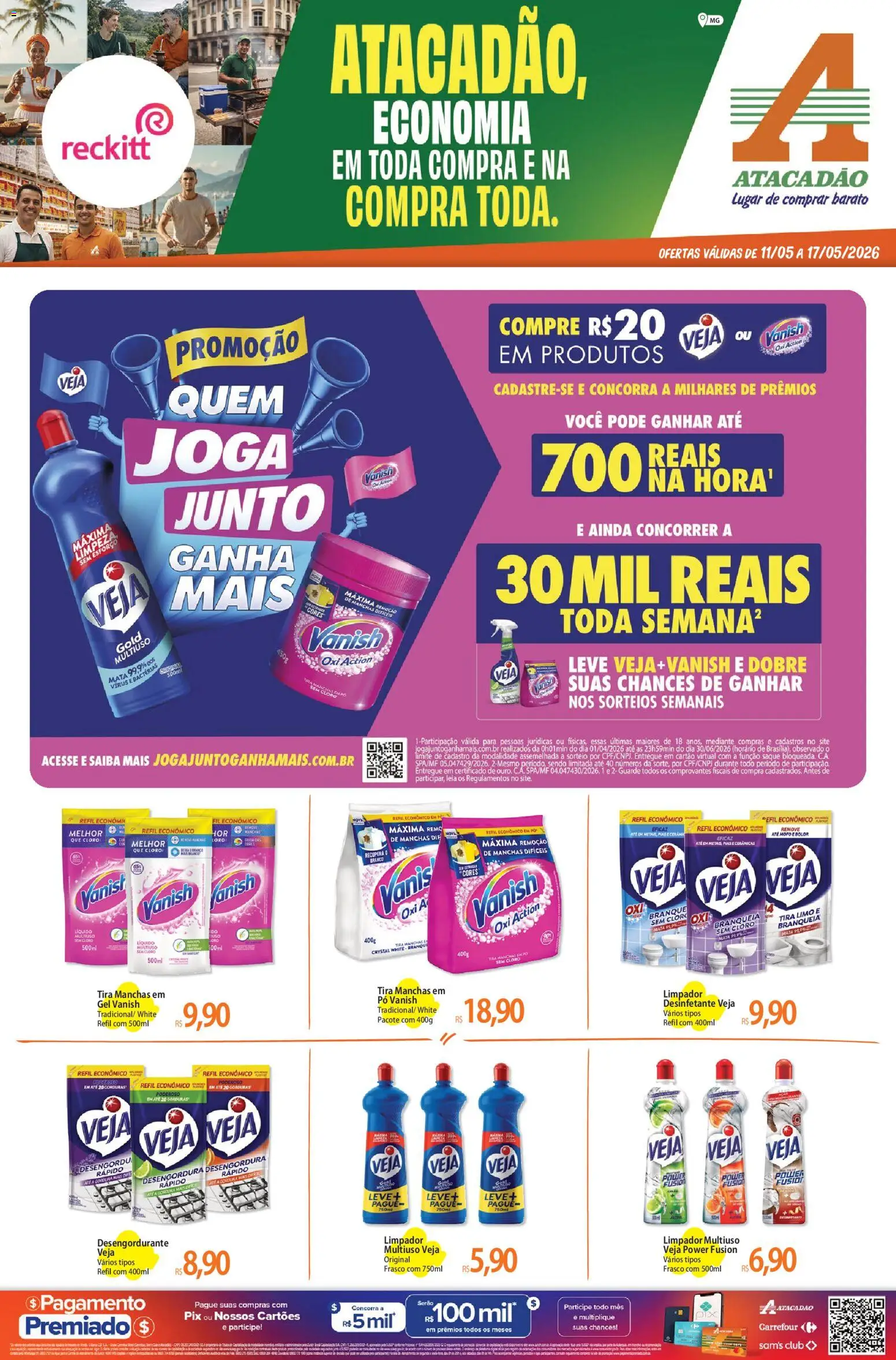 Pré-Visualização do folheto "Atacadão ofertas - MG" da loja Atacadão válido a partir de 11/05/2026