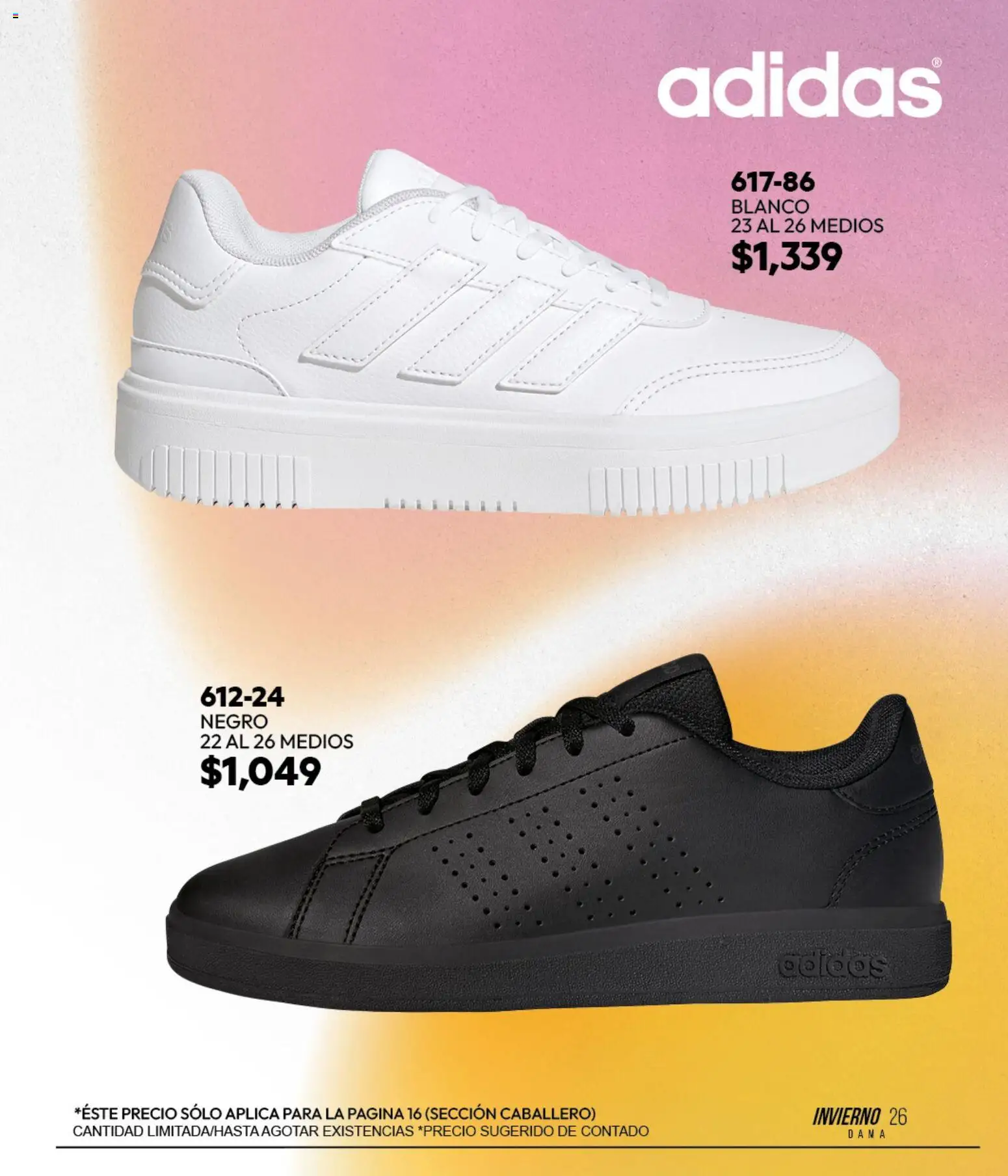 Vista previa las ofertas de la tienda Cklass - Cklass catálogo Sportbrands Dama Invierno desde el 11/09/2026 