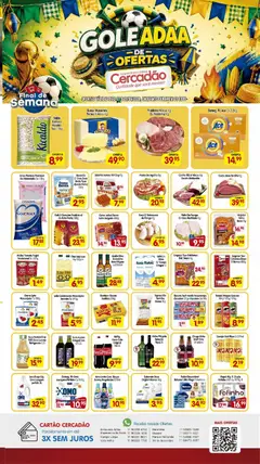 Pré-Visualização do folheto "Cercadão - Ofertas da semana" da loja Cercadão válido a partir de 27/06/2026