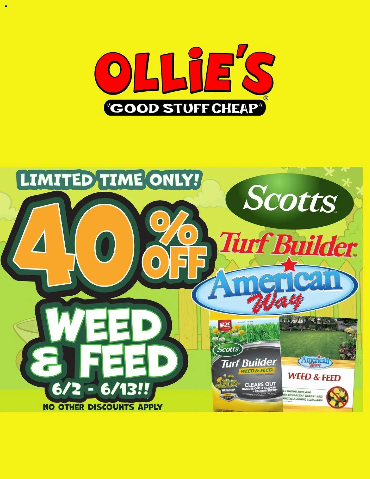 Ad Preview of Ollie's Ollie's Weekly Ad from 06/02/2026