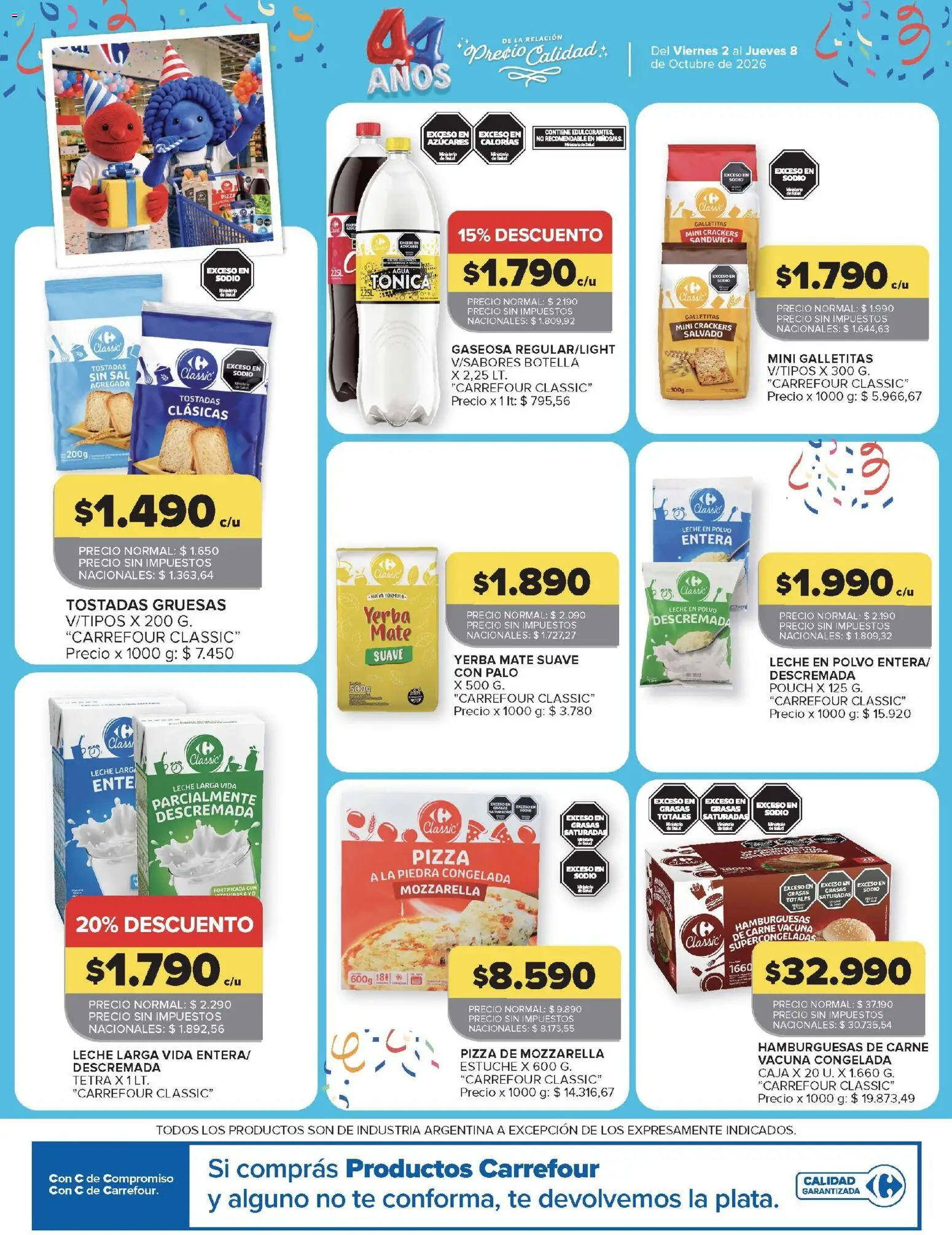 Vista previa del folleto de la tienda Carrefour Market válido desde el 02/10/2026 