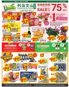 Un aperçu du dépliant Btrust Supermarket weekly flyer - Montreal du magasin Btrust Supermarket est valide à partir 8 mai 2026