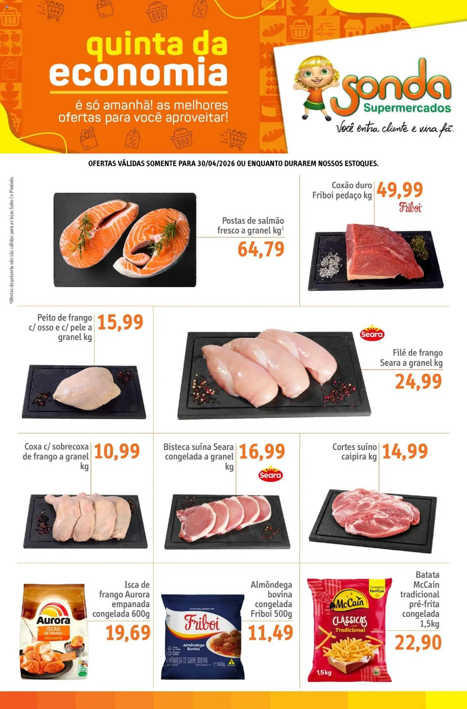 Pré-Visualização do folheto "Sonda ofertas Quinta da Economia" da loja Sonda válido a partir de 30/04/2026
