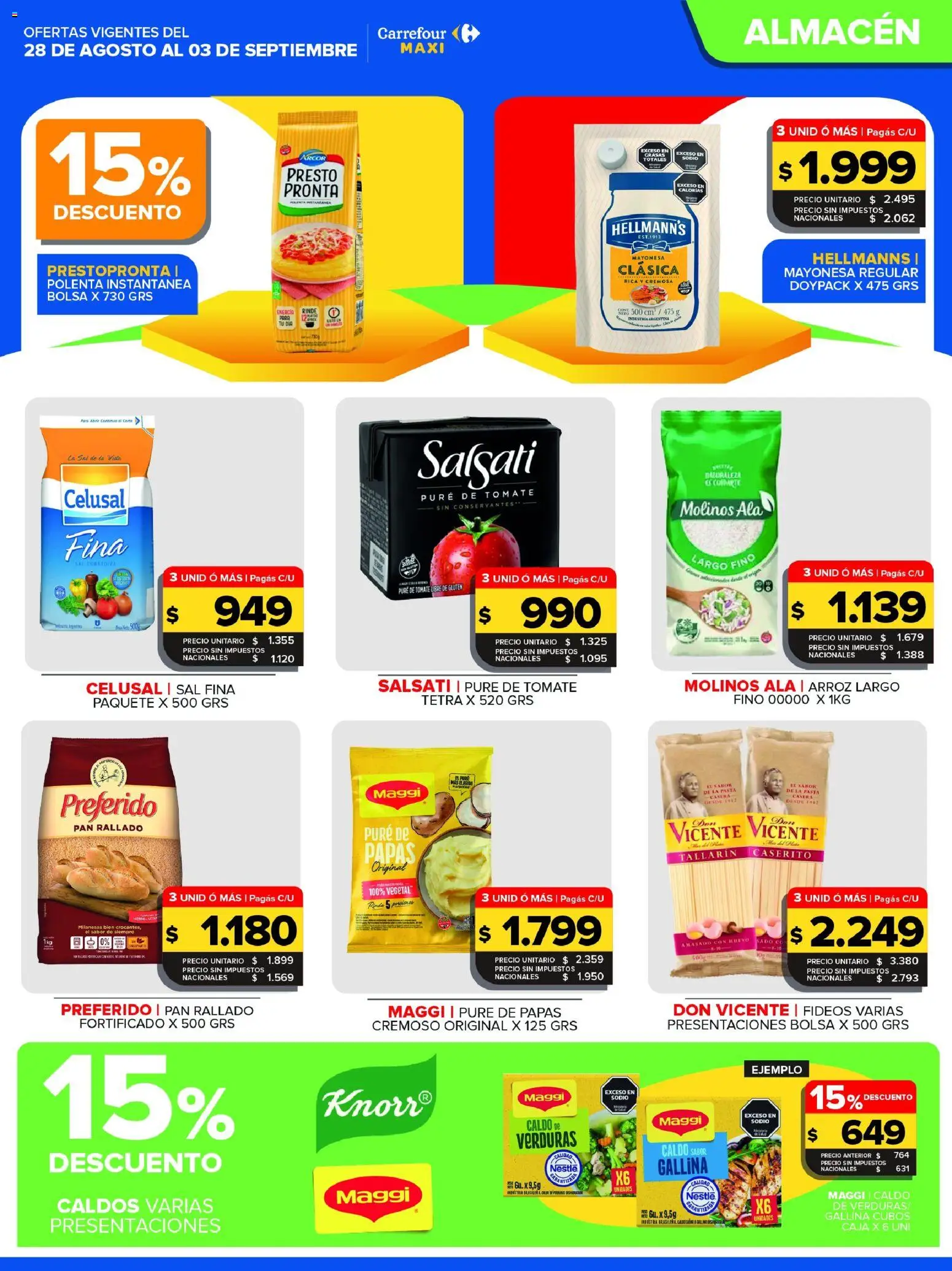 Vista previa del folleto de la tienda Carrefour Maxi válido desde el 28/08/2026 