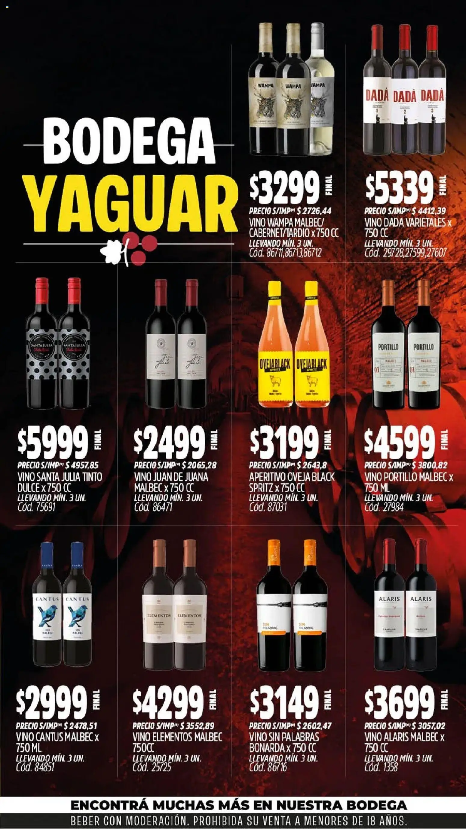 Vista previa del folleto de la tienda Yaguar válido desde el 03/08/2026 