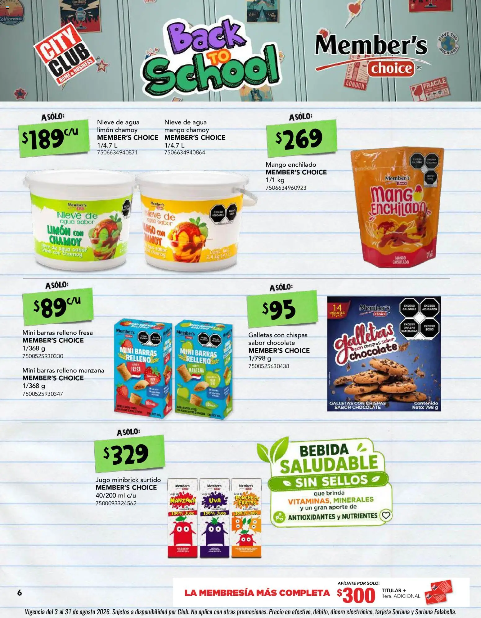 Vista previa las ofertas de la tienda City Club - City Club catálogo desde el 03/08/2026 