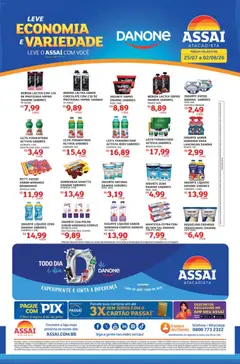 Pré-Visualização do folheto "Assaí Atacadista ofertas - PR" da loja Assaí Atacadista válido a partir de 25/07/2026